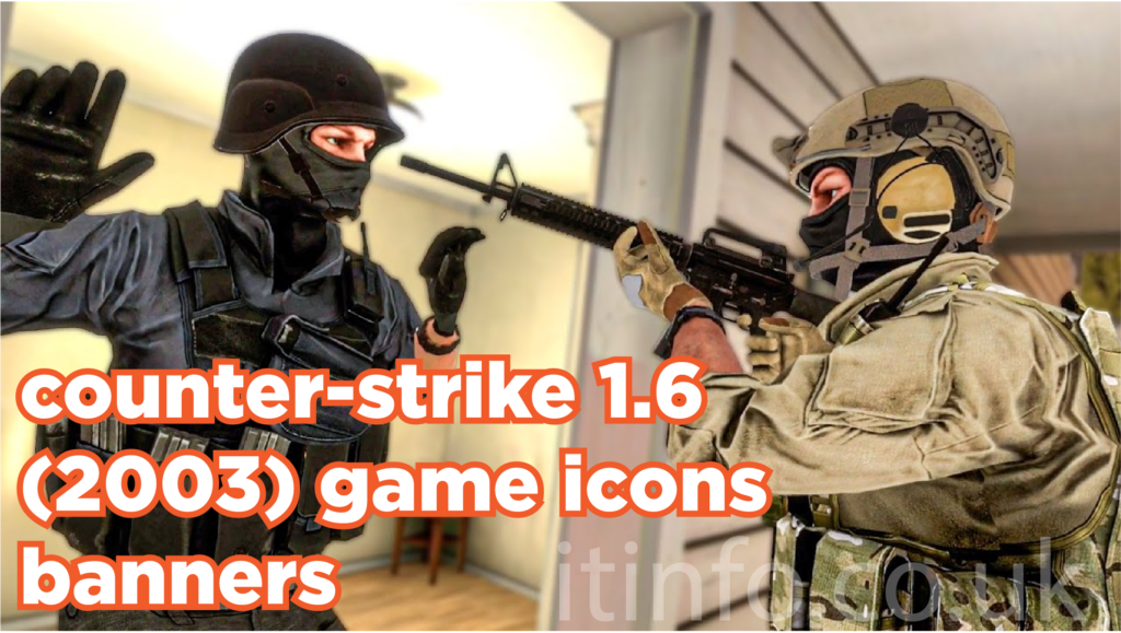 counter-strike 1.6 (2003) game icons banners