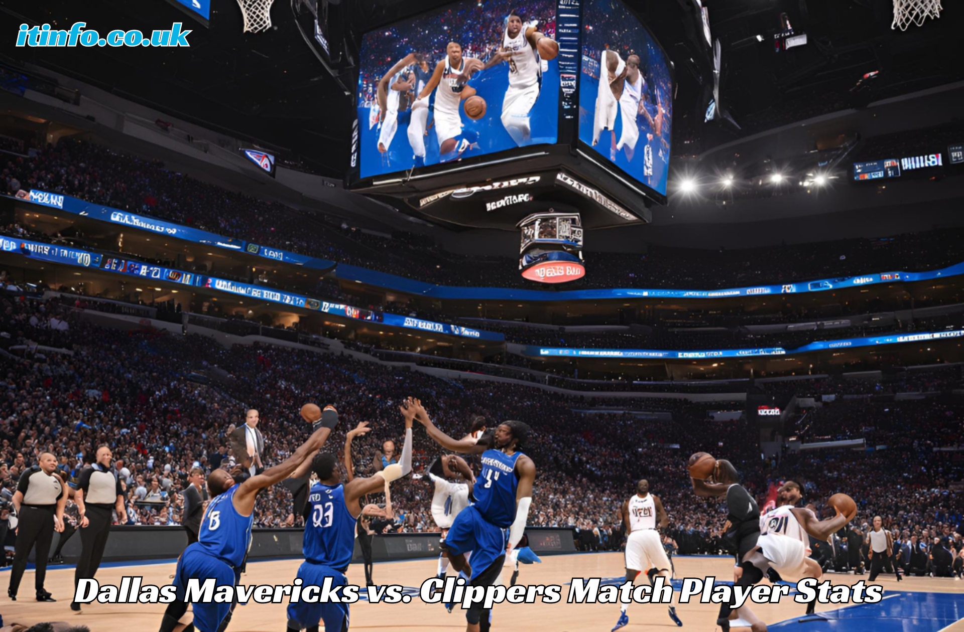 "Dallas Mavericks vs. Clippers Match Player Stats"