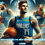 dallas mavericks vs okc thunder match player stats