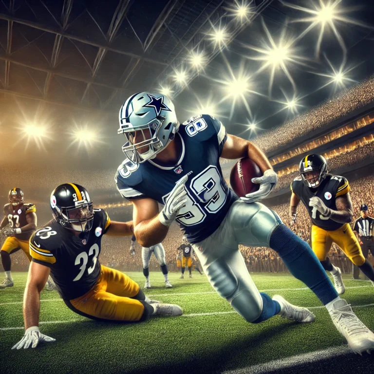 Dallas cowboys vs steelers match player stats