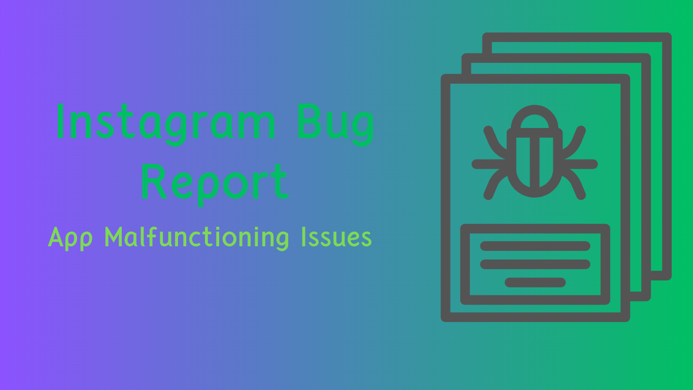 Instagram Bug Report